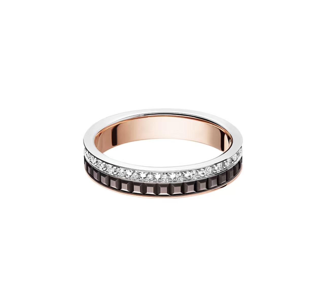 Rose Gold Diamond Band