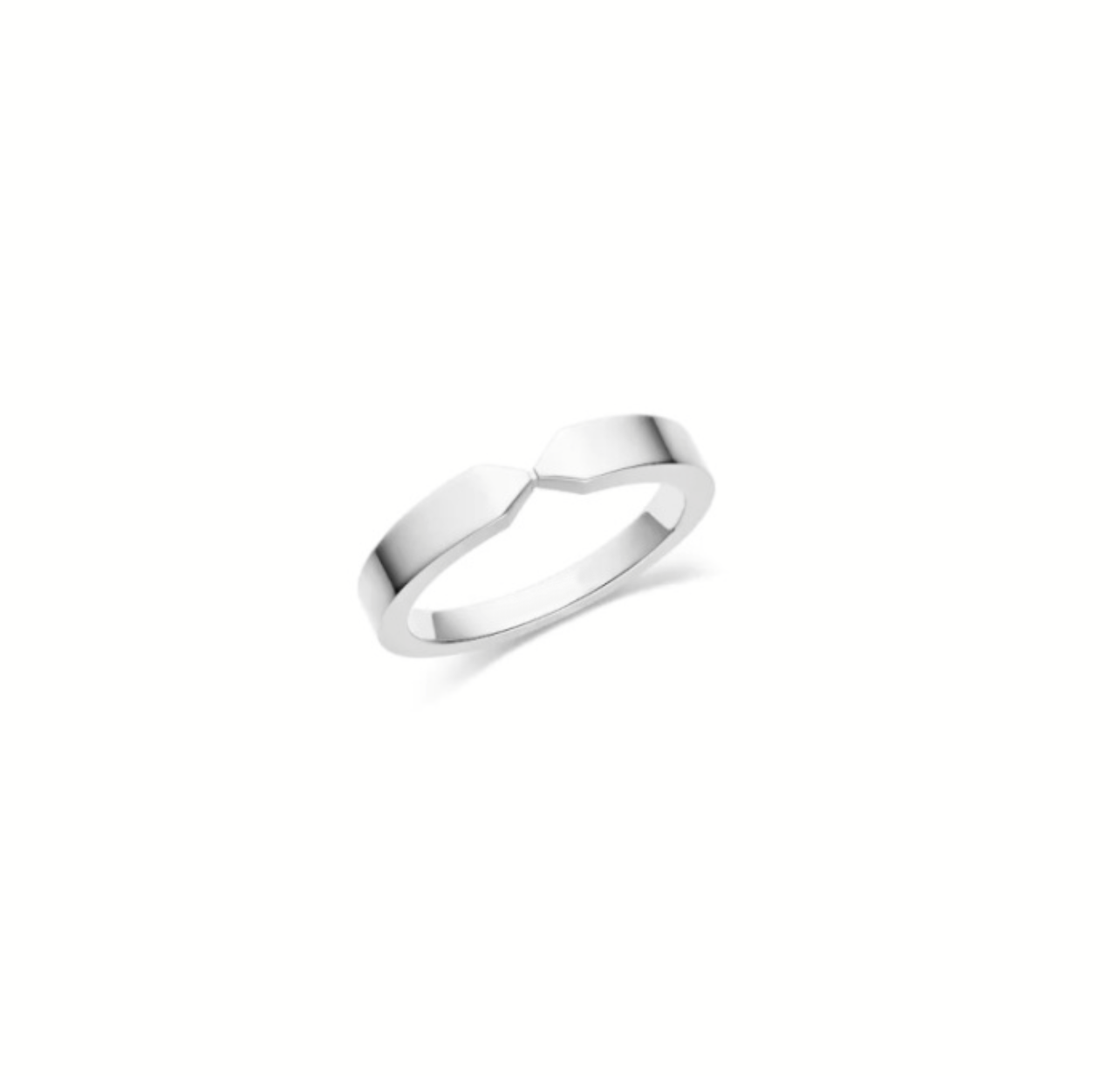 Classic White Gold Band